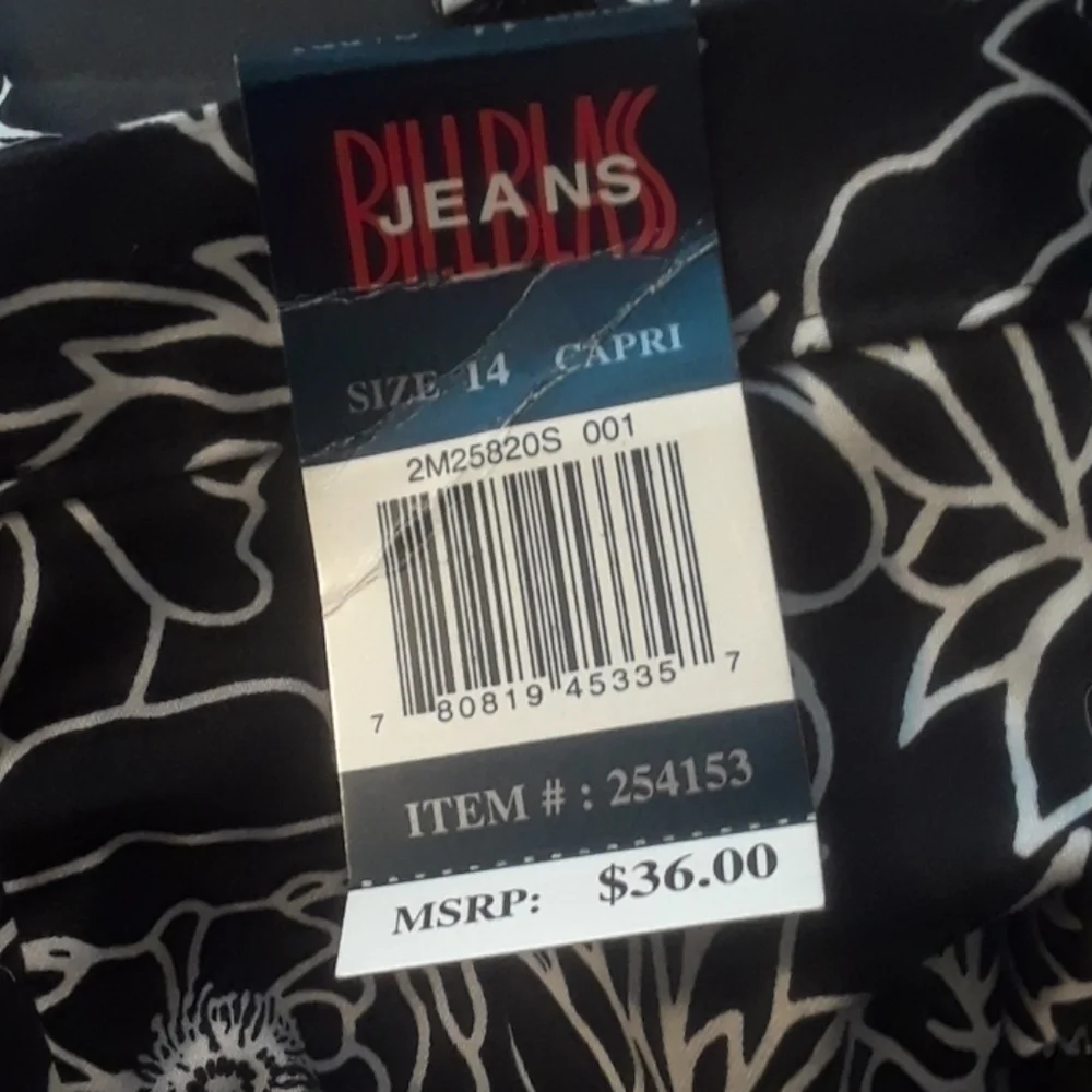BILL Blass Stretch Pants Size 14 - Picture 5 of 7